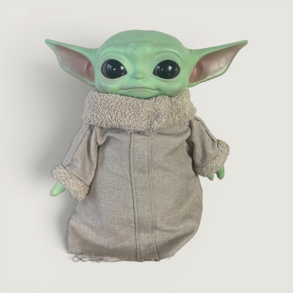 Star Wars Mandalorian Grogu Plush Mattel 11in Baby Yoda The Child Toy Doll GWD85